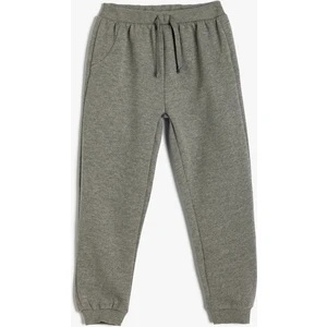 Basic Eşofman Altı Beli Bağlamalı Cepli