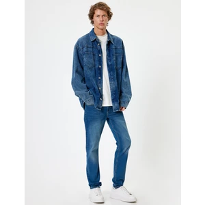 Slim Fit Kot Pantolon - Brad Jean