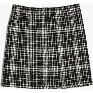 Basic Mini Etek Beli Lastikli Dar Kesim