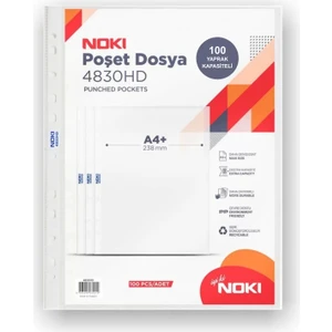 Hd Poşet Dosya A4 100'lü 4830HD