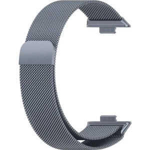 Huawei Watch Fit 3 Uyumlu Metal Mıknatıslı Kordon Milano Loop Metal Kayış