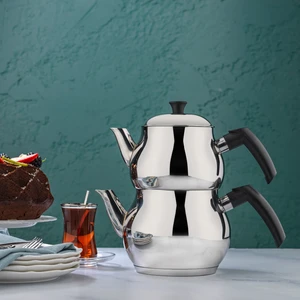 Base Çelik Çaydanlık Takımı -4 Prç.-Inox