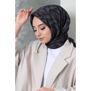 Tüy Desen Mor Pamuk Eşarp