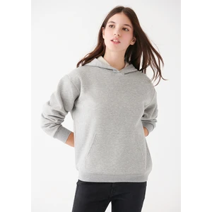 Kadın 3 Iplik Şardonlu Bol Kesim Sweatshirt