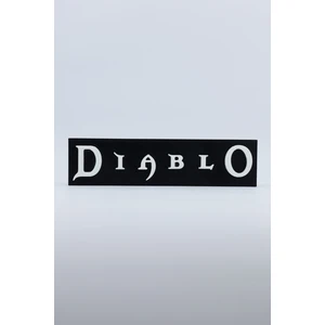 Diablo - 3 Boyutlu Tabela 18CM x 4.5cm x 1.5cm