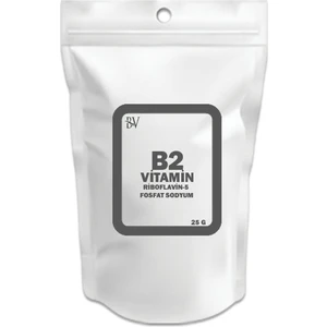 Bio Vitans Vitamin B2 (Riboflavin 5-Fosfat, Sodyum) 25 G