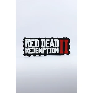 Red Dead Redemption 2 - Rdr 2 - 3 Boyutlu Tabela - 20CM x 8cm x 1.5cm