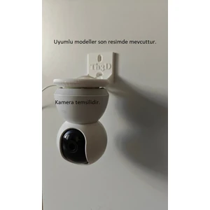Xiaomi Home ve Tp-Link Tapo Uyumlu Duvar Montaj Aparatı (Kamera Dahil Değil.)