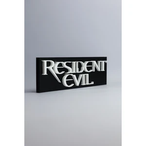 Resident Evil - 3 Boyutlu Tabela - 20CM x 6.5cm x 1.5cm