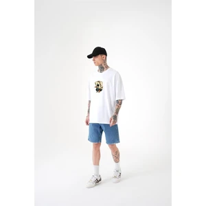 Relax Family Xf Erkek Oversize Bol Kesim T-Shirt Sade Siyah Beyaz Renkli Bisiklet Yaka Pamuklu Yazlık Düz Basic