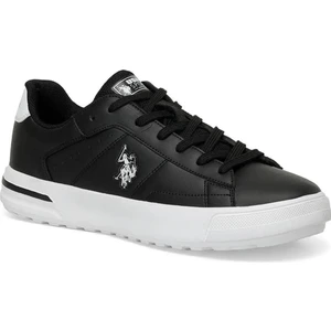 U.S. Polo Assn. Mango 4Fx Erkek Siyah-Beyaz Sneaker Ayakkabı