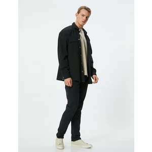 Slim Straight Fit Kot Pantolon - Chadwick Jean