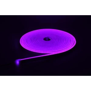 Neon LED  5metre (Mor) LED Zincir Bandı Hortum Esnek Dekoratif Aydınlatma Işık 12V 10W (1. Gen.)