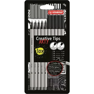 Arty Creative Tips 10'lu Teknik Çizim Kalem Seti / 89/10-