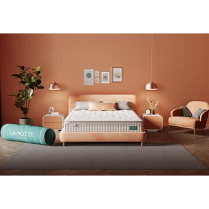 Yatak Lanotte Puffi Comfort Tavşan Tüyü Peluş Kumaşlı Ortopedik Lux Pedli Yatak