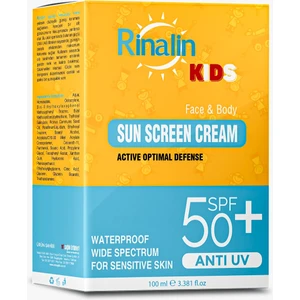 Güneş Kremi +50 Spf Koruma 100ML Forkıds Çocuklar Için