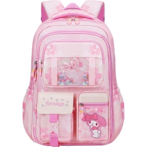 Khalid Bain Yeni Ilkokul Öğrencisi Okul Çantası Kızın Yüksek Görünümlü Kuromi Sırt Çantası Buzdolabı Kapısı Çocuk Okul Çantası (Yurt Dışından)