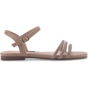 Nine West Angel 3fx Krem Kadın Düz Sandalet