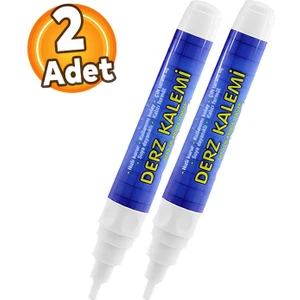 2'li Fayans Beyaz Derz Hazır Dolgusu Boyama Boyası Kalemi Hızlı Kuruyan Su Bazlı Yenileme