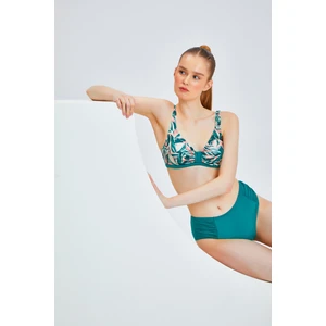 Too Salty Swimwear Kadın Desenli Toparlayıcı Yüksek Bel Bikini Takımı 24S125ST