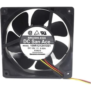 Sanyo Denki San Ace 109R1212H1091 120X12X38 12 Vdc 0.52A Fan