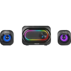 MD-511 5W+3W×2 USB Rgb Ledli 2.1 Gaming Speaker Hoparlör