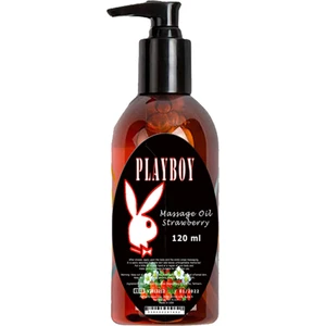 Çilekli 120 ml Aromaterapi Masaj Yağı Çilekli Playboy Strawberry Massage Oil 120ML