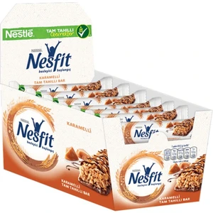 Nestle Nesfit Karamelli Tam Tahıllı Bar 16'lı 16x23,5 gr