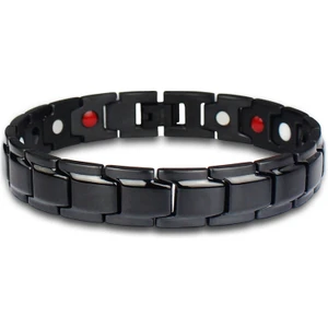 Mingjin Shop 1 Z214-3 Charm Bilezik Sağlık Enerji Bileklik Artrit Bükülmüş Manyetik Zarif Bilezik Erkek Hediye Güç Terapisi Mıknatıslar Erkekler Bilezik (Yurt Dışından)
