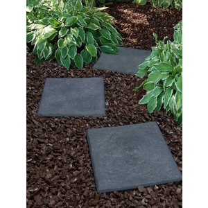 Trend Bahçe Dekoratif Basamak Taşları - Dış Mekan Yolu Pvc 2 Adet Antrasit Renk