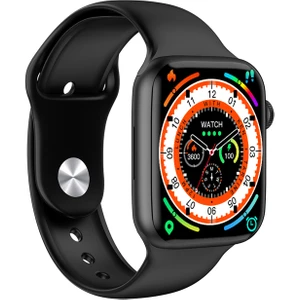 W59 Watch IOS ve Android Uyumlu MActive 2.05 inç Geniş Ekranlı Siyah Akıllı Saat
