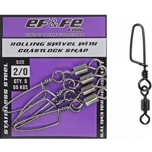 Rolling Swivel Coastlock Snap Fırdöndü