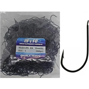 496 Black Dökme Olta Iğnesi 100 Adet