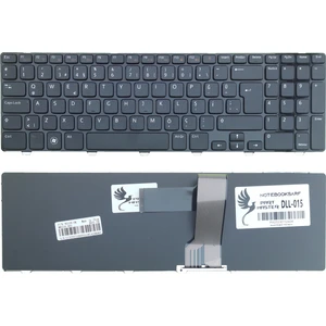 Dell Inspiron N5110-B67P87, N5110-B43B45 Klavye (Siyah)