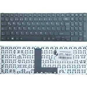 Toshiba Satellite C50-B-14E, C50-B-171 Klavye (Siyah)