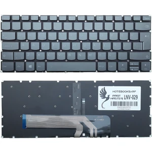 Lenovo Yoga 530-14IKB 81EK00MGTX Notebook Klavye Işıklı -Füme-