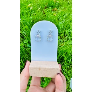 Queen Accessory Zirkon Taş Küpe
