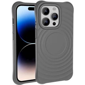 Apple iPhone 14 Pro ile Uyumlu Magsafe Şarj Özellikli Airbagli Mat Görünümlü Kapak