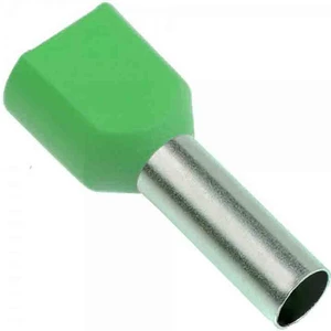 6mm Izoleli Çift Girişli Kablo Yüksükleri 100 Adet