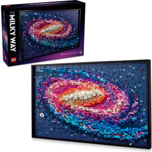LEGO® Art Samanyolu Galaksisi 31212 - Yetişkinler için Koleksiyonluk Kanvas Tablo Yapım Seti (3091 Parça)