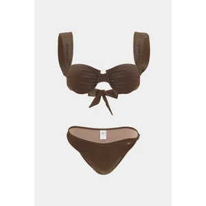 Açelya Okcu Premium Askı Detaylı Themıs Fit Kadın Bikini Üstü