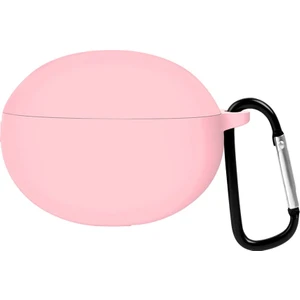 Huawei Freebuds 6i Mat Silikon Kılıf Pembe