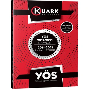 Kuark Yayınları YÖS 2011 - 2021 Sınavları