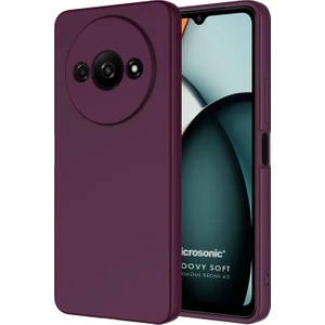 Xiaomi Redmi A3 Kılıf Groovy Soft Mor