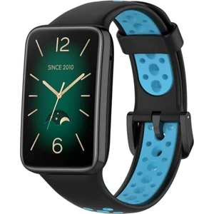 Xiaomi Mi Band 7 Pro Uyumlu Spor Çift Renk Delikli Silikon Kordon Kayış