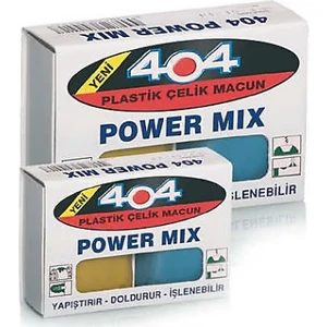 Mini Power Mix Yapıştırıcı 40 Gr. Plastik Çelik Macun 3 Adet
