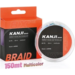 Kanji 8x 150MT Multi Color Pe Line