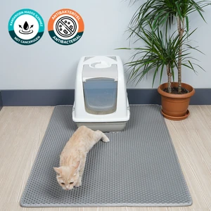 Eva Türkiye 100x110 cm Kedi Tuvaleti Önü Paspası Kedi Kumu Paspası