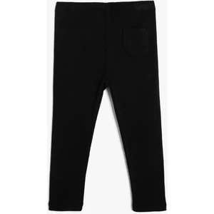 Basic Tayt Ribanalı Cep Detaylı Pamuklu