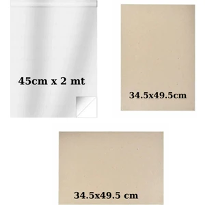 Ana Sınıfı ve Kreş Etkinlik Seti Şefaf  Dijifix ( Yapışkanlı Asetat)+ 35 X50 cm Mukavva Seti